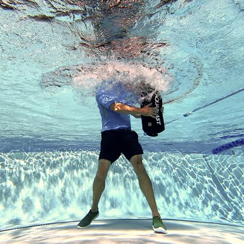 AquaBLAST 20-Liter V2 Portable Fitness & Punching Bag & Water Exercise Equipment for Pools for Total-Body, Low-Impact Workouts, Pool Exercise Equipment, Sets Up in Seconds, Aquatic Exercise Equipment