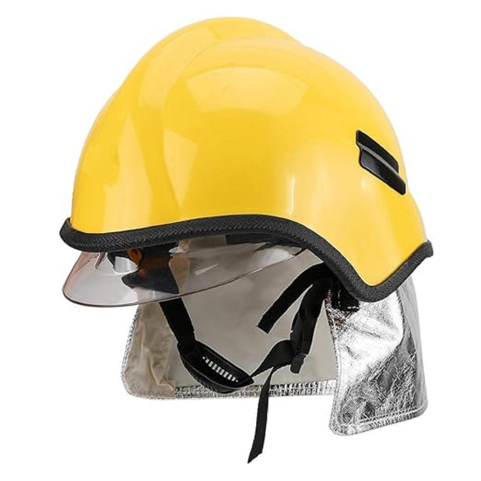 Casco Industriale Protettivo Ignifugo Casco di Sicurezza Per Vigile del Fuoco Casco Integrale di Sicurezza Resistente al Calore Cappello di Salvataggio Copricapo Protettivo Per Vigile del Fuoco