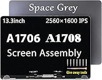 Vista 1 de A1706 A1708 Kit de reemplazo de pantalla LCD para MacBook Pro Retina A1706 A1708 finales de 2016 mediados de 2017 Pantalla LED LCD completa EMC 3071