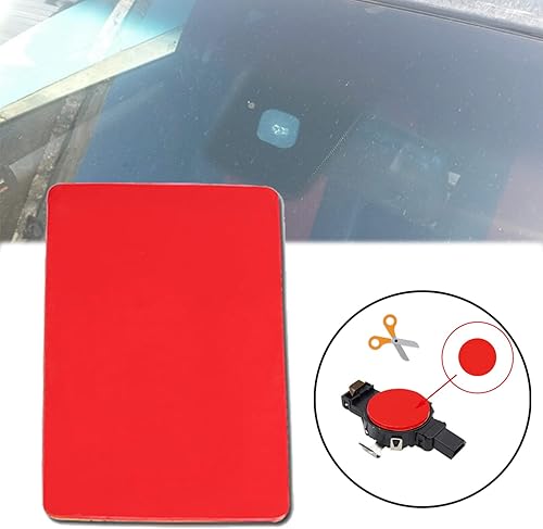 Miniatura 7 de Sensor de lluvia Gel Pad Película adhesiva Cojín de silicona Almohadilla de silicona Kit de reparación de virutas de parabrisas Cinta multiusos para