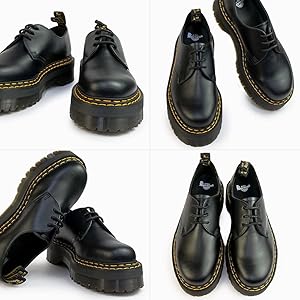 靴 1461 QUAD DOUBLE STITCH Amazon.co.jp: Dr. Martens 1461 QUAD DOUBLE STITCHES 30643001 3