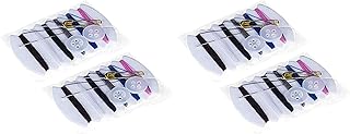 Onwon 50 Sets Travel Sewing Kits with Needles, Threads, Button, Pin - 6 Colors Thread Repair Kit for Hotel Amenities Necessities (Pack of 2)