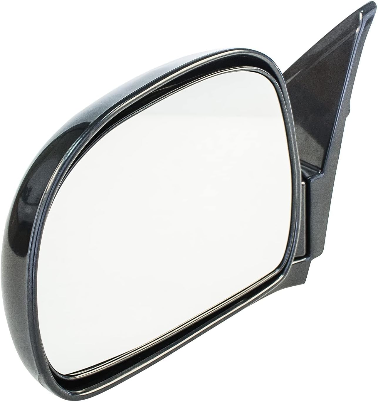 Driver Side Mirror for Chevy S10 Blazer GMC Sonoma Jimmy Isuzu Hombre Oldsmobile Bravada (1994 1995 1996 1997 1998) Smooth Black Non-Heated Folding Left Rear View Replacement Door Mirror GM1320126