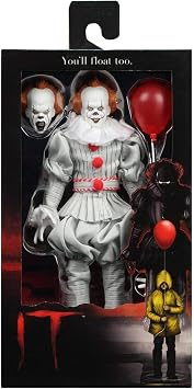 NECA 2017 IT: Pennywise - 8 Clothed Scale Action Figure