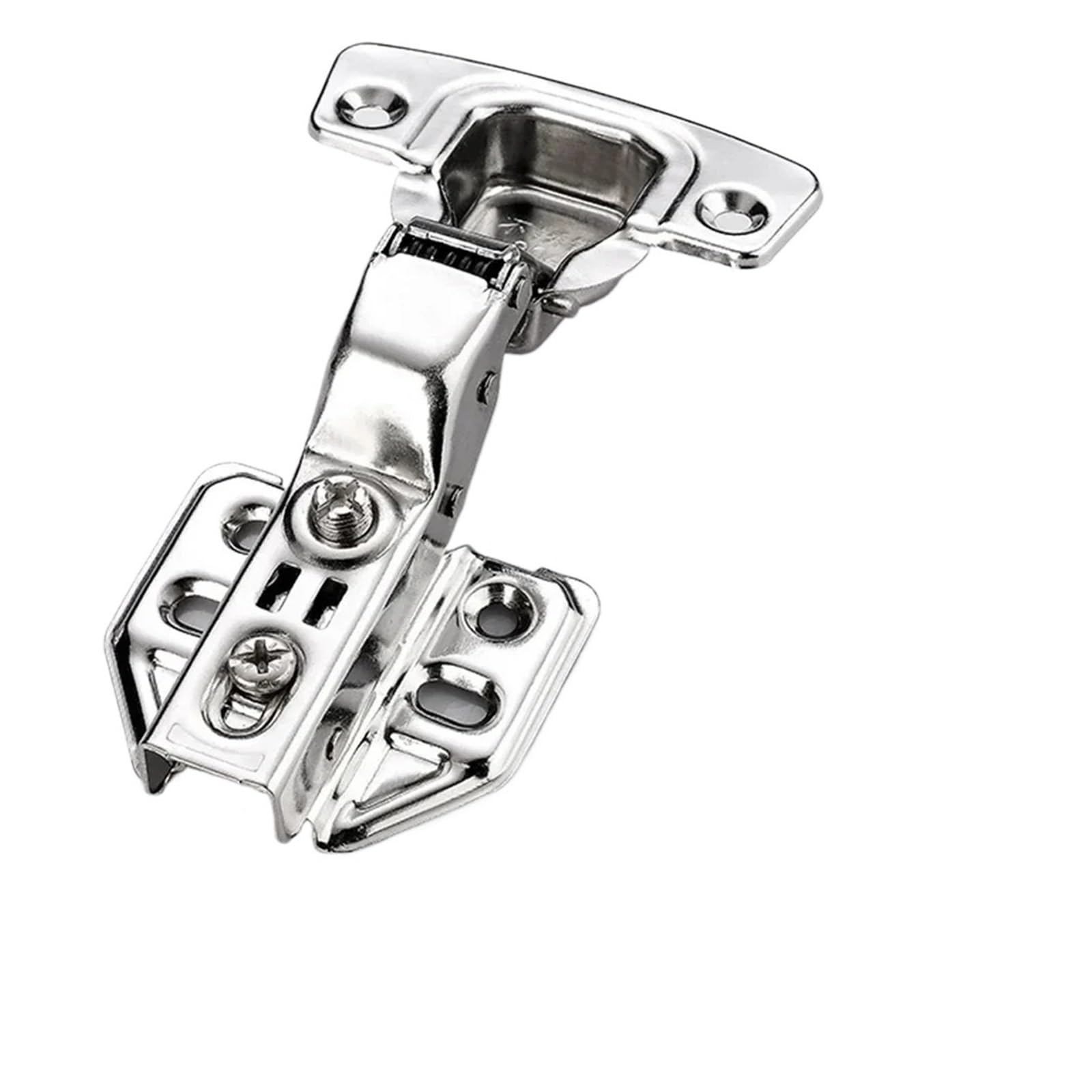 Iklaaqetbxps Big Bend (1Pcs) Hydraulic Damper Hinges, Quiet Spring Soft Close For Kitchen Cupboard Cabinet Doors(Big Bend (1Pcs))