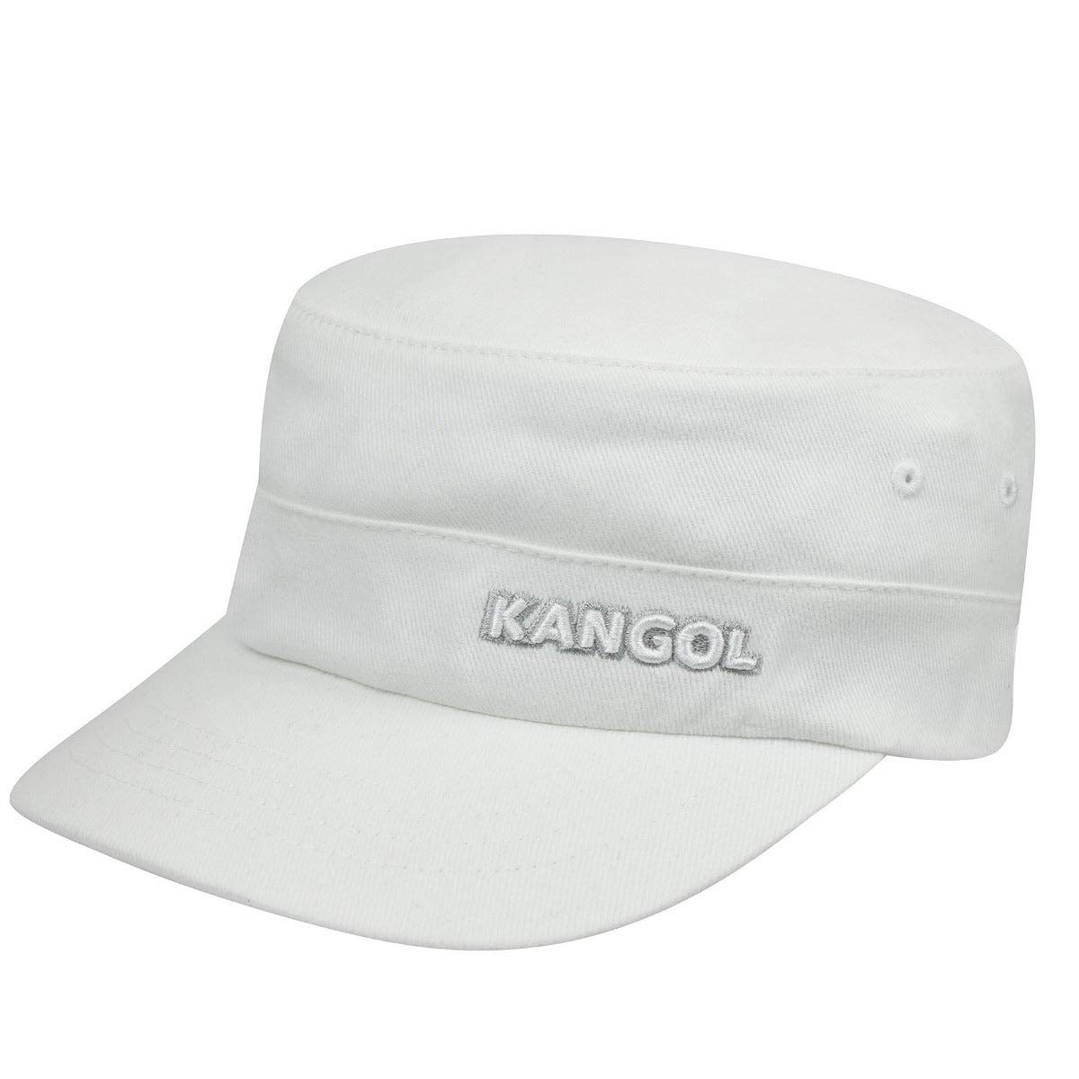 KangolCotton Twill Army Cap White, Large-X-Large