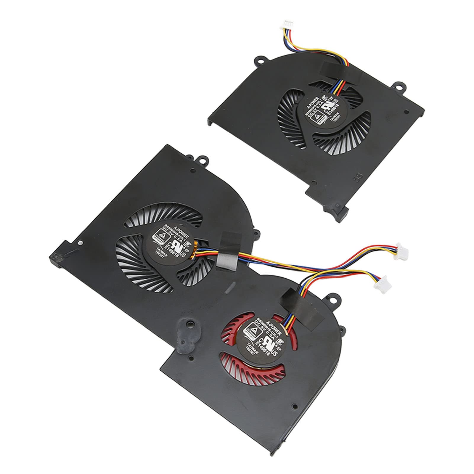 Jiawu Laptop CPU GPU Wentylator Chłodzący 4Pin Radiator do Notebooka (CPU