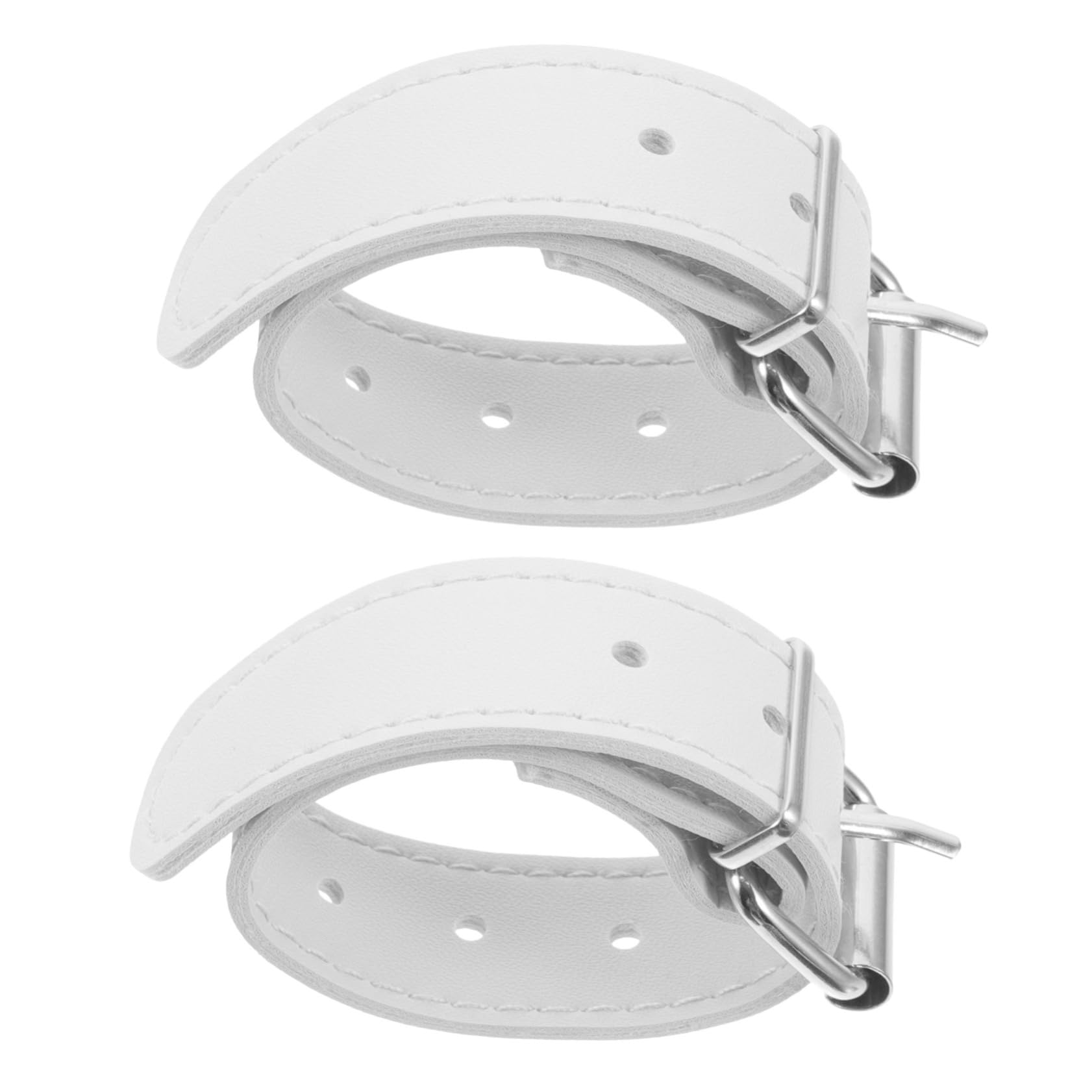 DECOMELODY 1Pair Adjustable Leather Bike Basket Straps of Detachable Accessories for Front Baskets for Adult Bikes Easy Installation and Stylish Design