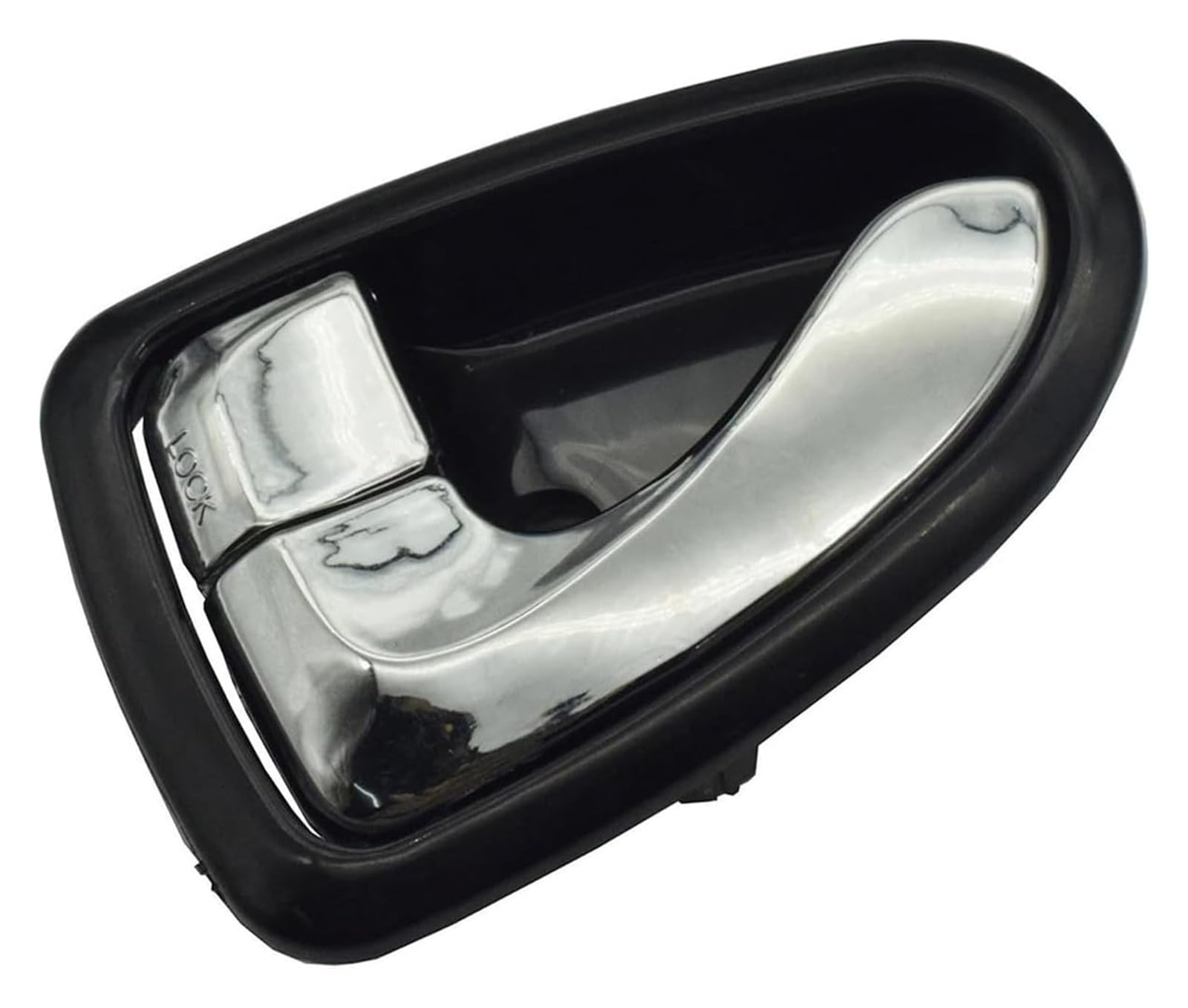 TYTYASS Inner Door Handle for Hyundai for Accent for Verna 1.6L 2000 2001 2002-2006 Car Left Right Interior Door Handle 8262025000 82610-25000(Chrome Left)