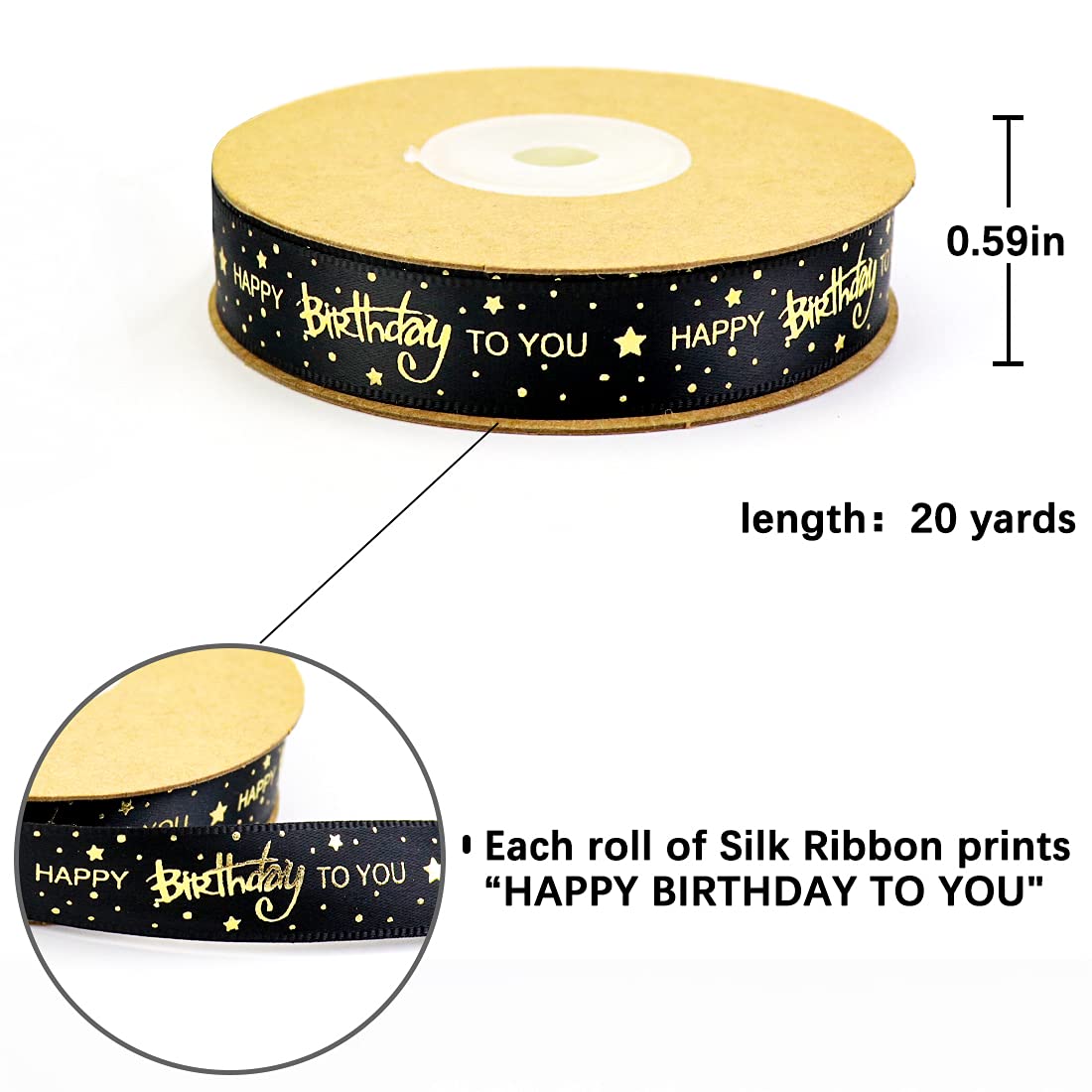 Balloon Ribbon Black Ribbon 500 Yards Black For Gift Wrapping, Crafts Curling Ribbon Black Balloons