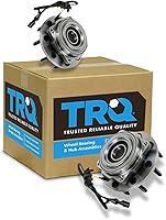Vista 142 de TRQ Par de conjunto de cubo de cojinete de rueda delantera izquierda derecha, 2 piezas compatible con Lexus GX460 2003-2009 GX470 2003-2023 Toyota