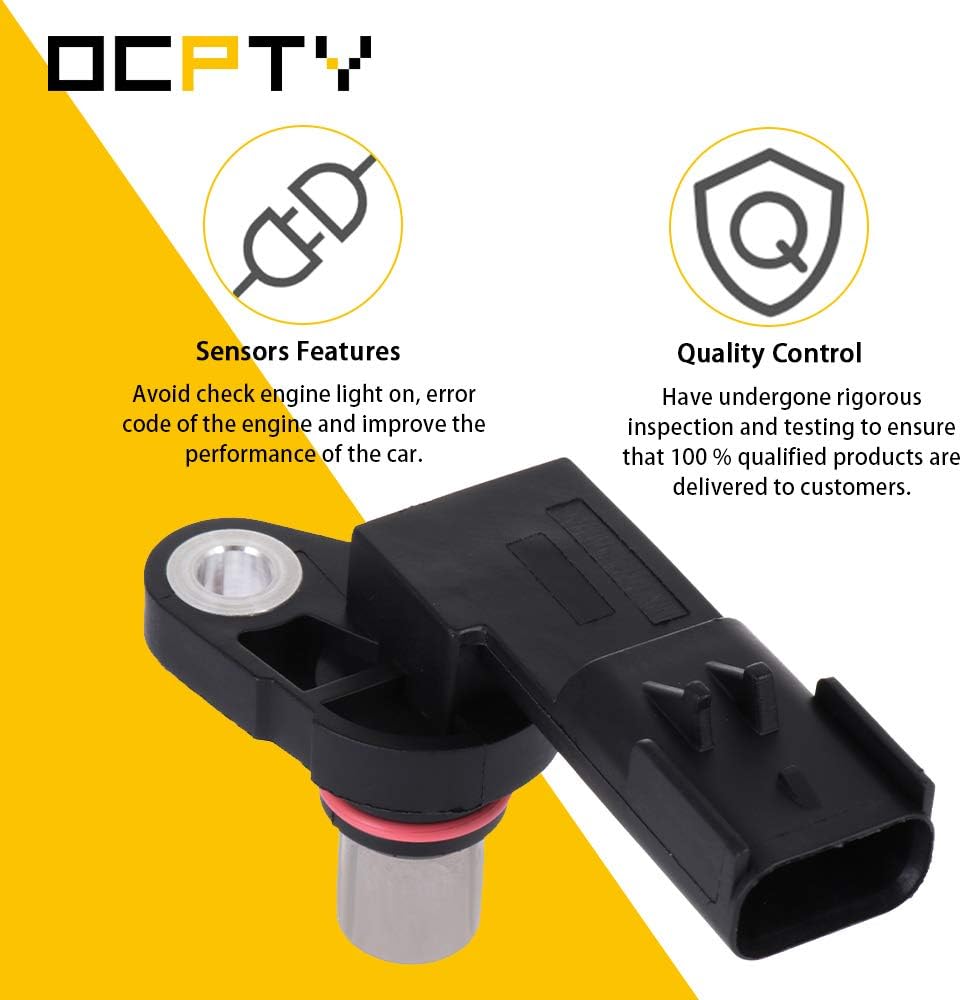 Camshaft Position Sensor for MINI Cooper 2002-2008, Engine Camshaft Sensor CPS 5293161AA 12141485845, Fits R53 R56 Models
