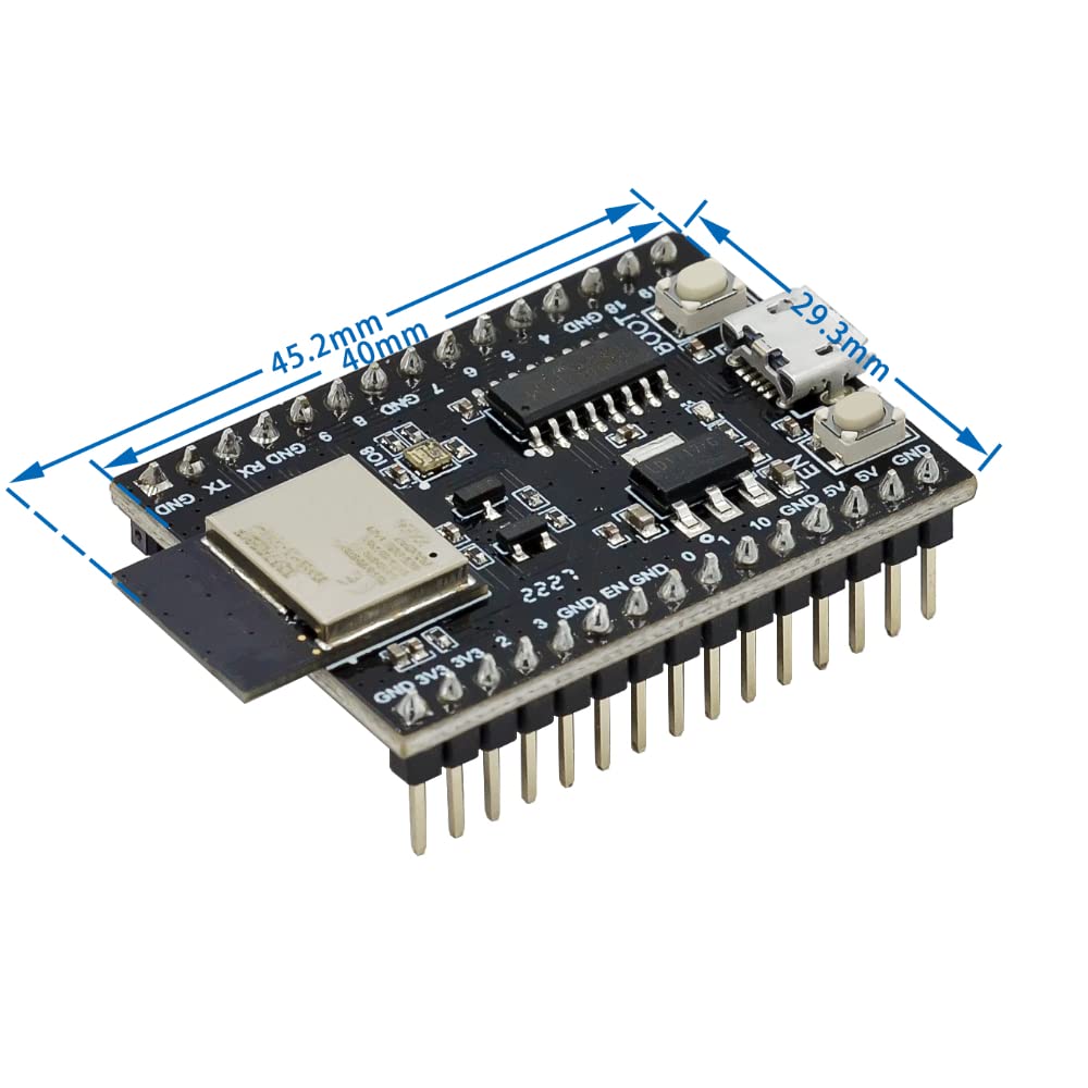 DollaTek ESP32-C3 Development Board WiFi+Bluetooth 5.0 Equipped With ESP32-C3-MINI-1 ESP32 Wifi Internet Of Things Module — view 2