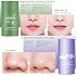 Green Mask Stick, Green Tee Purifying Clay Stick Mask - Face Moisturizes Oil Control 2PCS