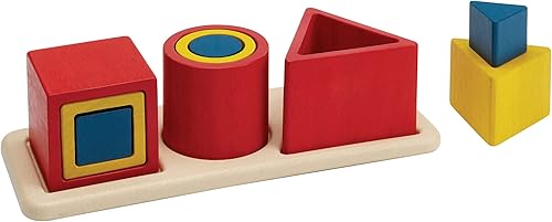 PlanToys Rompecabezas de anidación - Unidad Plus (5463)