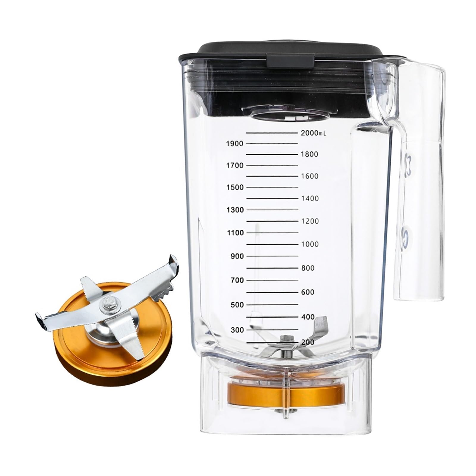 Blender Wielofunkcyjny Komercyjny O Dużej Mocy 1500 W, Profesjonalny Blender Elektryczny, Robot Kuchenny, Miksery Do Żywności łAtwy W UżYciu