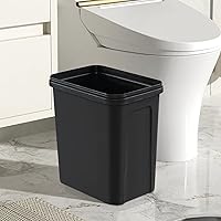 Vista 6 de Esdiplot - Contenedor de basura pequeño de 1.8 galones, 4 unidades, contenedor de basura delgado, se adapta debajo del escritorio/fregadero