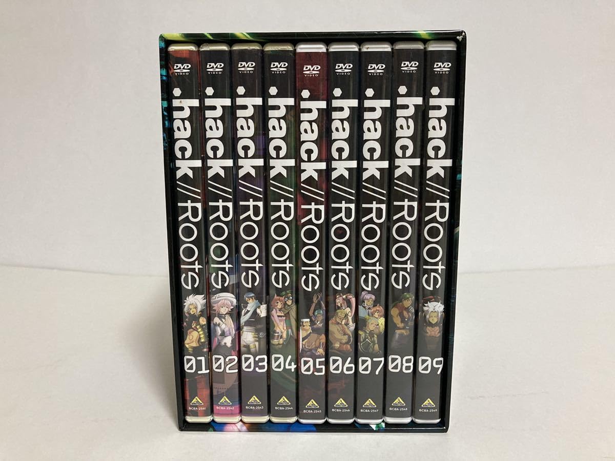 .hack//Roots 全9巻セット　未開封含 hack//Roots DVD 全9巻セット ドットハック ルーツ - メルカリ