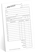 Vista 1 de Stylish Script - Bloc de formulario de factura sin carbono de 2 partes, 50 hojas, 3.4 x 5.5 pulgadas, libro de recibos de venta de pedidos de compra