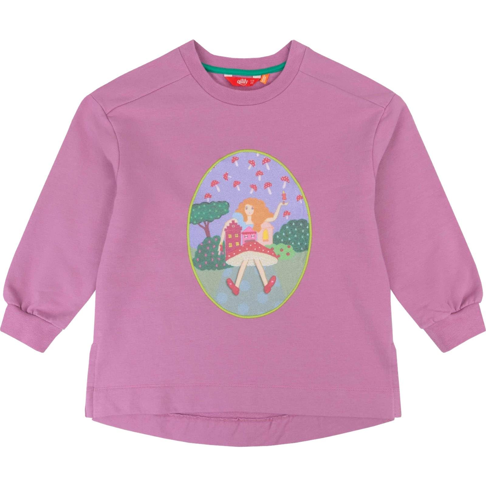 Oilily Mädchen Sweat-Shirt Hinde-104 - Kindermode : Mädchen