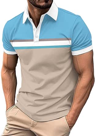 Men's Shirts Youth Casual Versatile Trendy,Black Retro Washing Cotton T