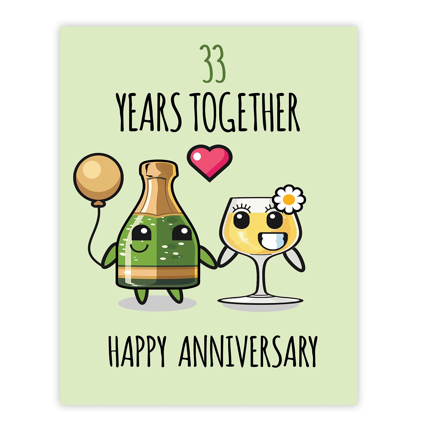 Stuff4 33rd Anniversary Poster Unframed, 33 Years Together