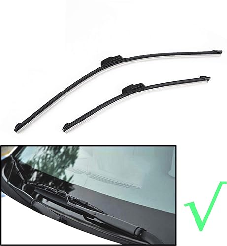 Miniatura 3 de Para Peugeot 205 1983-1998, limpiaparabrisas delantero, limpiaparabrisas delantero, escobillas para lluvia de automóviles, 18 pulgadas + 18 pulgadas