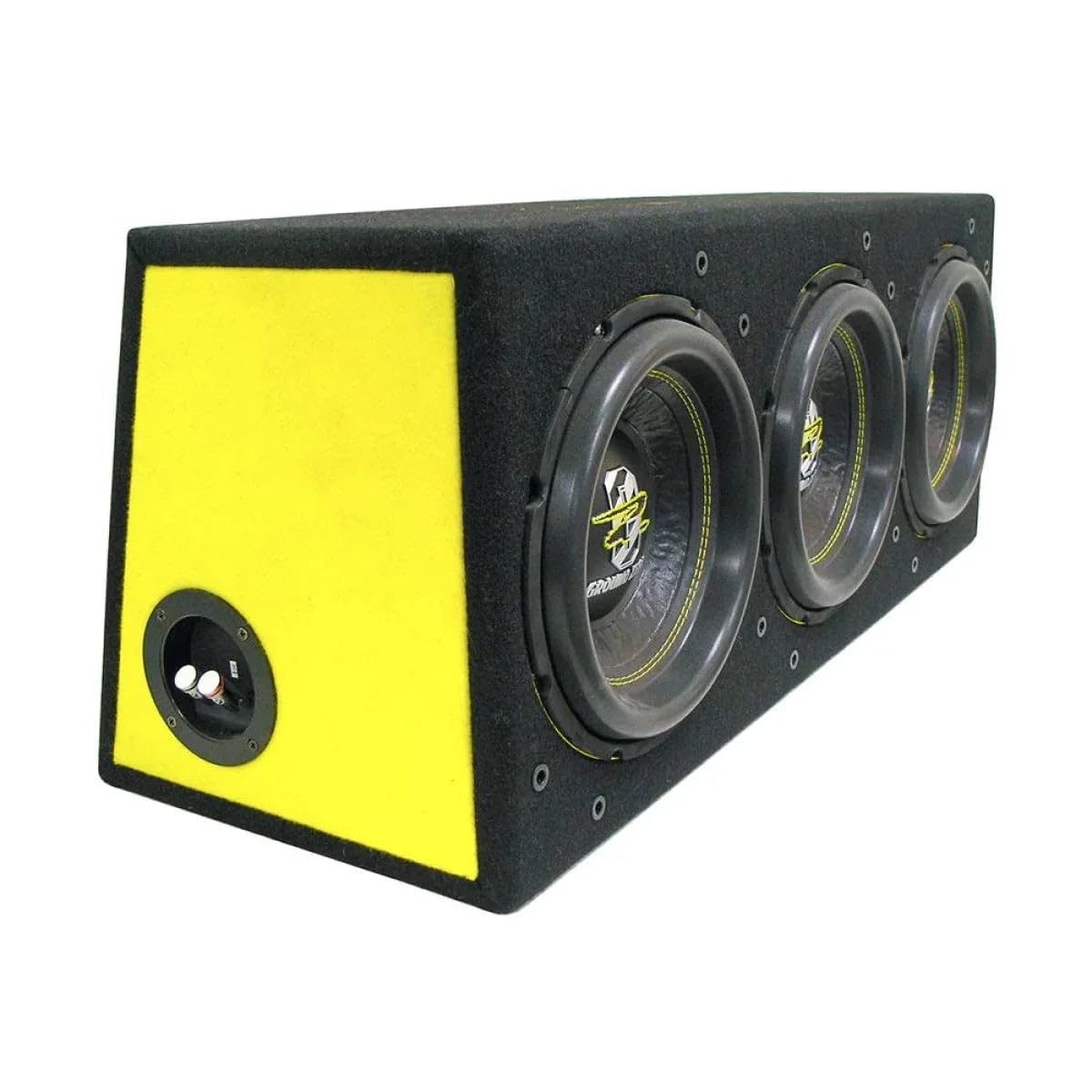 Subwoofer GROUND ZERO GZIB 3.2500SPL 2100 watt SPL cassa box triplo 25 sub auto