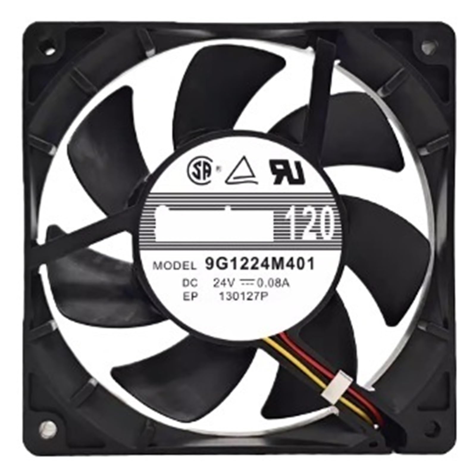 ZBWZXBDJ 9G1224M401 24V 0.08A Cooling Fan