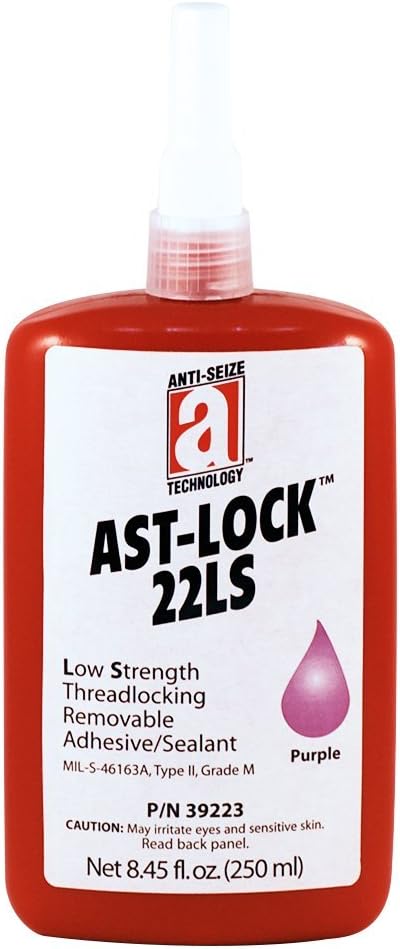 AST-Lock 39223 22LS Anaerobic Threadlocker, 250 mL, Purple