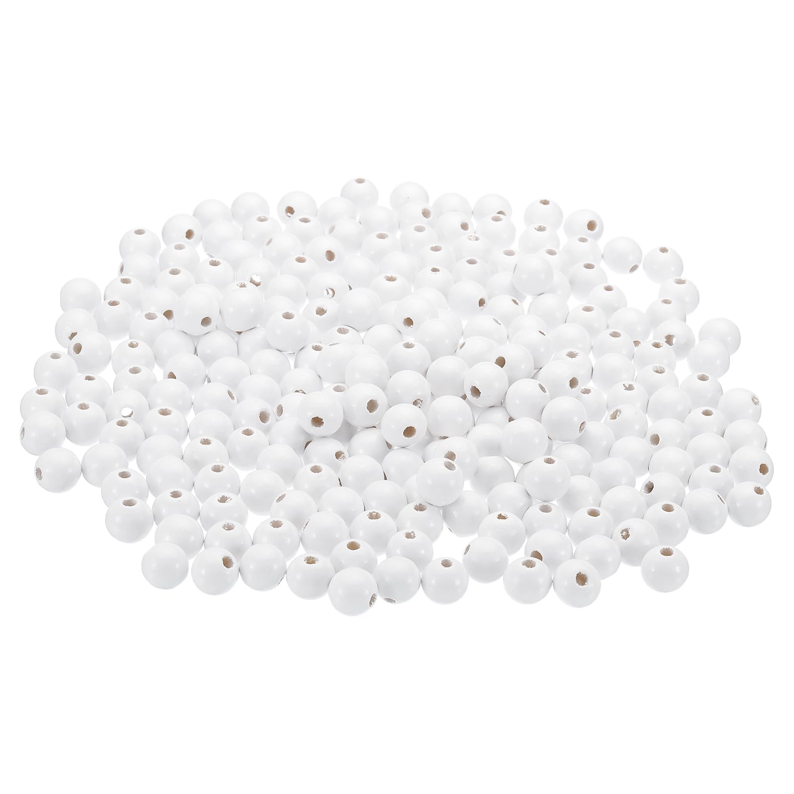 PATIKIL 14mm Natural Wood Beads - Image 3