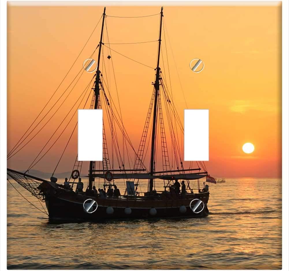 Switch Plate Double Toggle – Sailing Boat Mastes Rigging Boat Sail Sea Ship