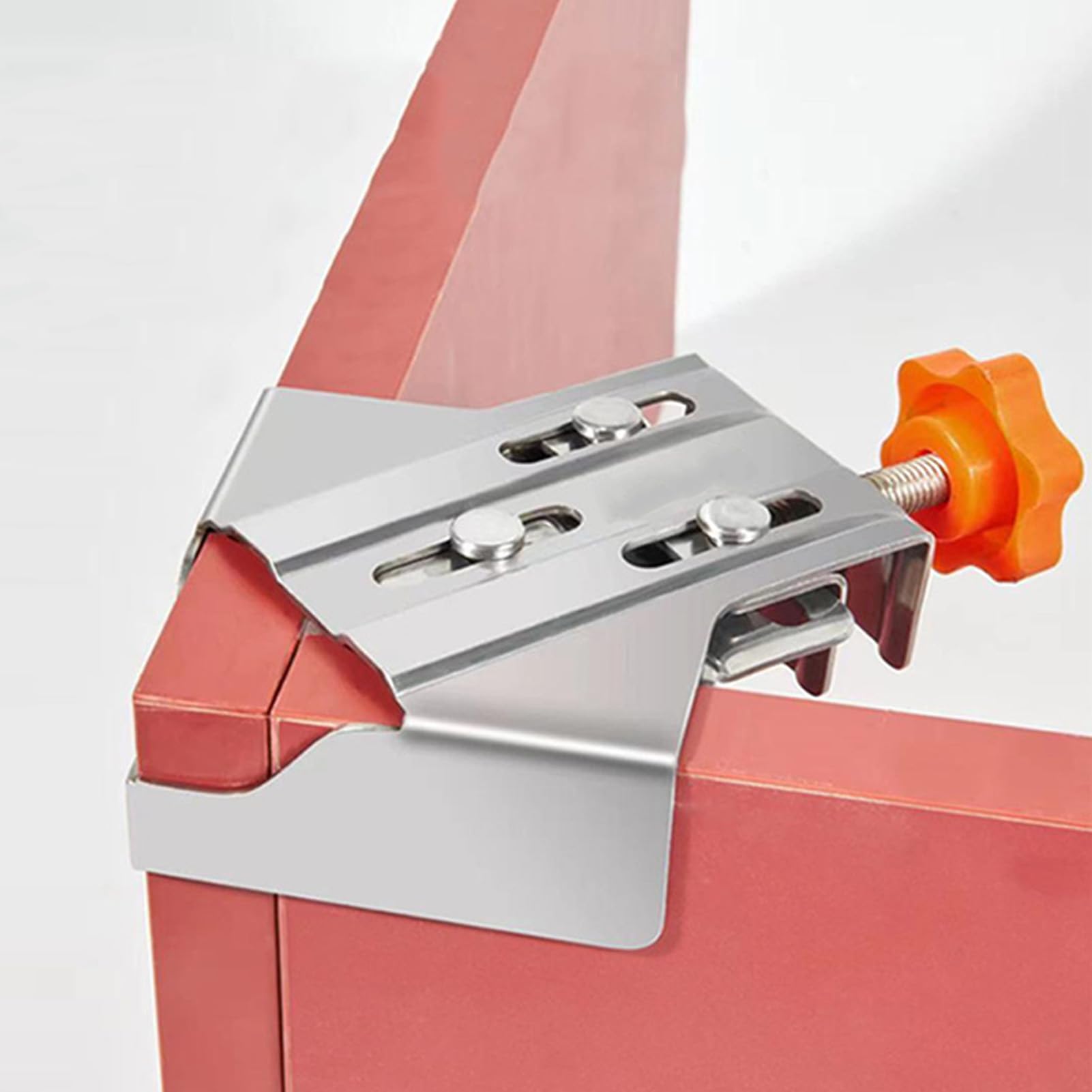 2PCS Stainless Steel Right Corner Clamp, 90 Degree High Accuracy Right Angle Clamp for Woodworking, Photo Framing, Home Decoration and More, sturdy and Sturdy