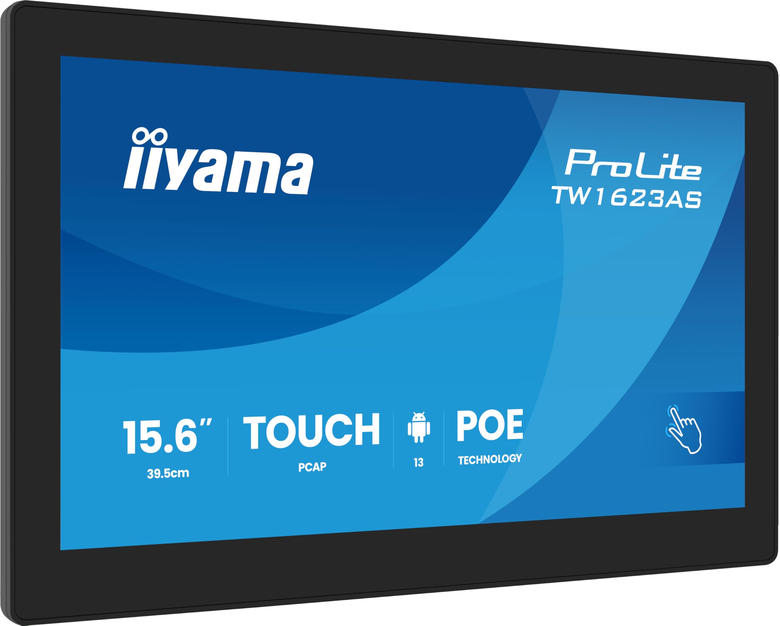 Iiyama ProLite TW1623AS-B3P Touchpanel-PC 39.5 cm (15.6") Full HD Android 13 (TW1623AS-B3P)