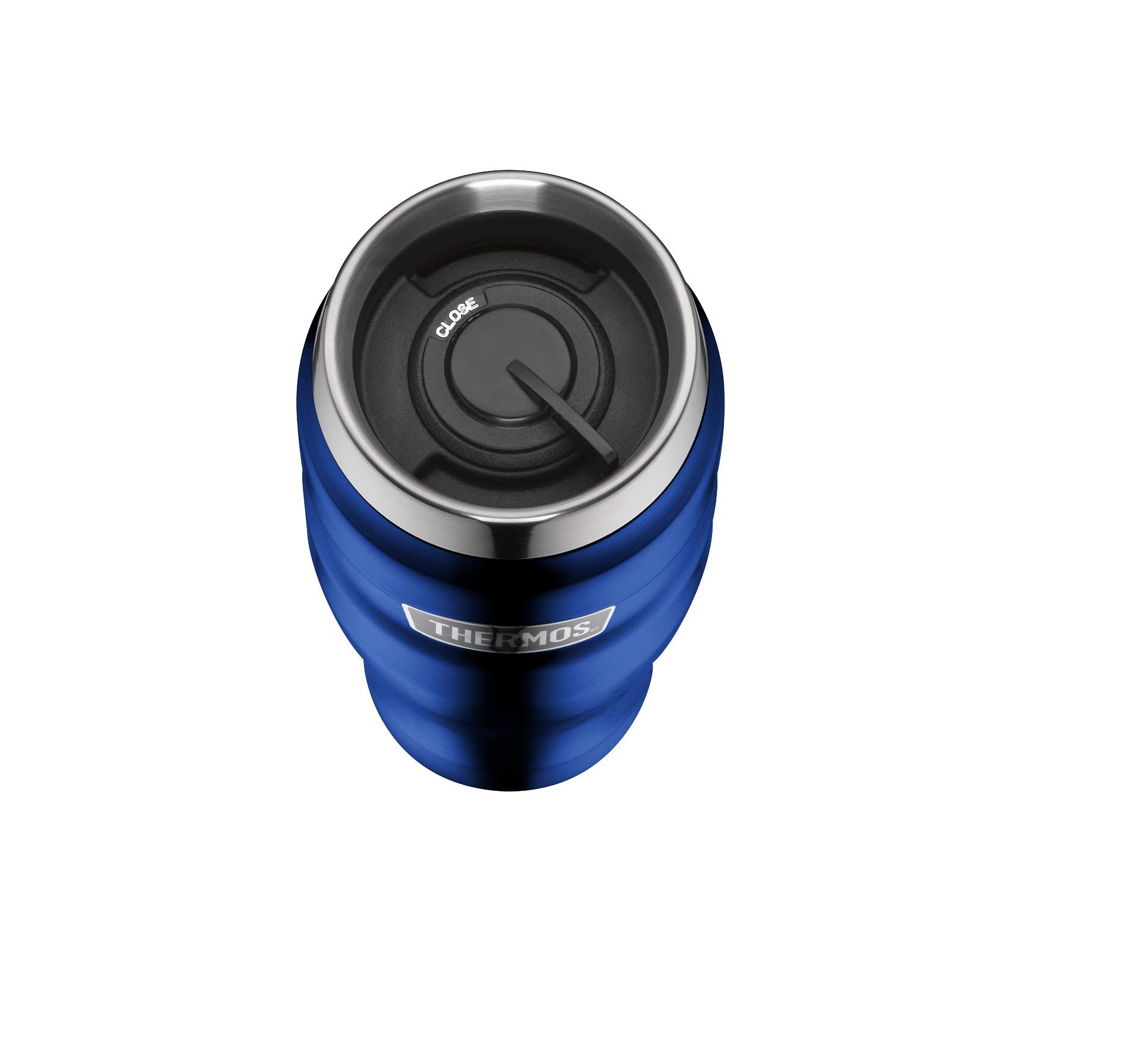 THERMOS TC DRINKING MUG 0,50 l, roestvrij staal, thermobeker van roestvrij staal, 9 uur warm/18 uur koud, absoluut dicht voor universiteit, kantoor, koffiemok, demonteerbare sluiting, voor vaatwasser