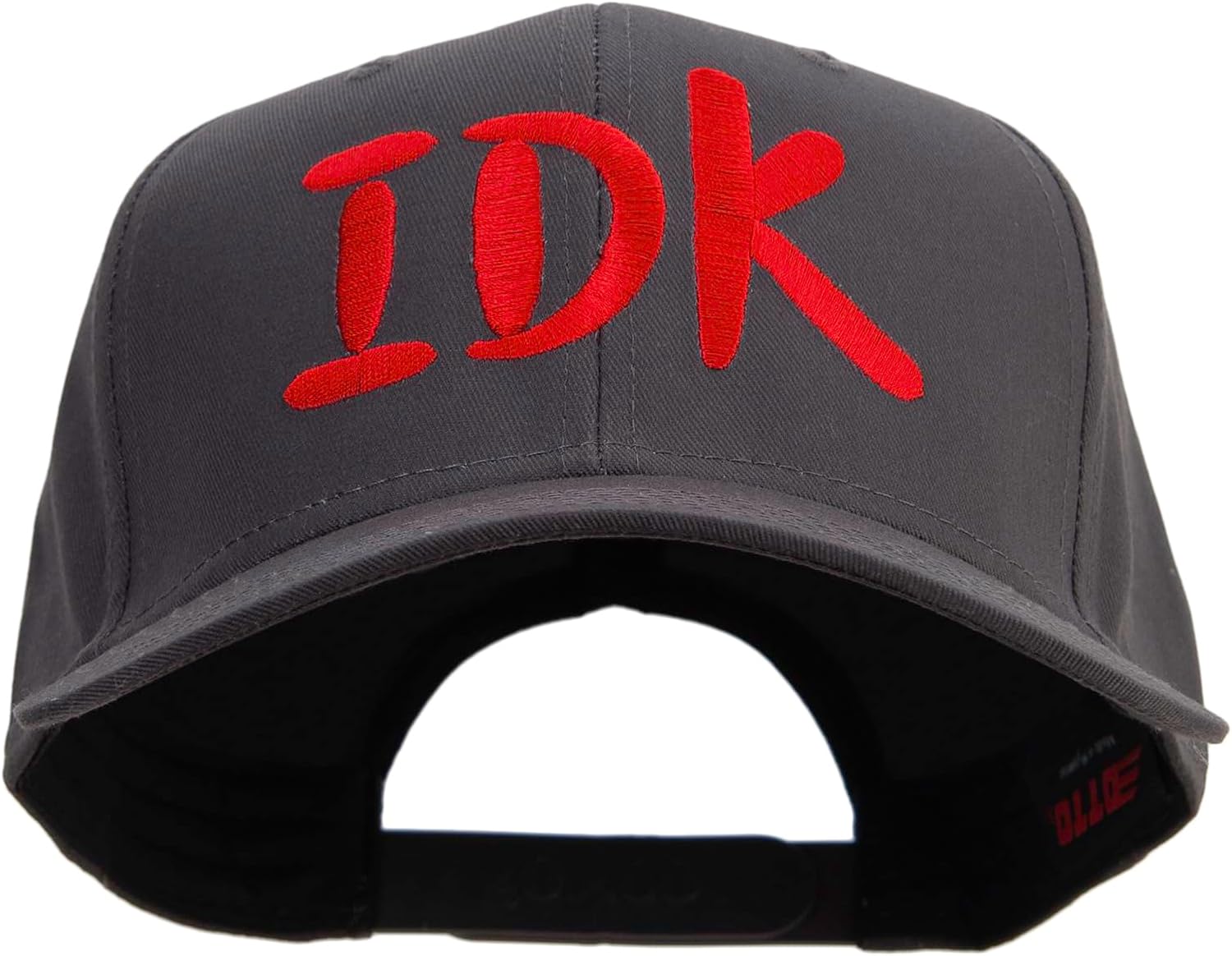 I Dont Know Embroidered Solid Cotton Twill Pro Style Cap