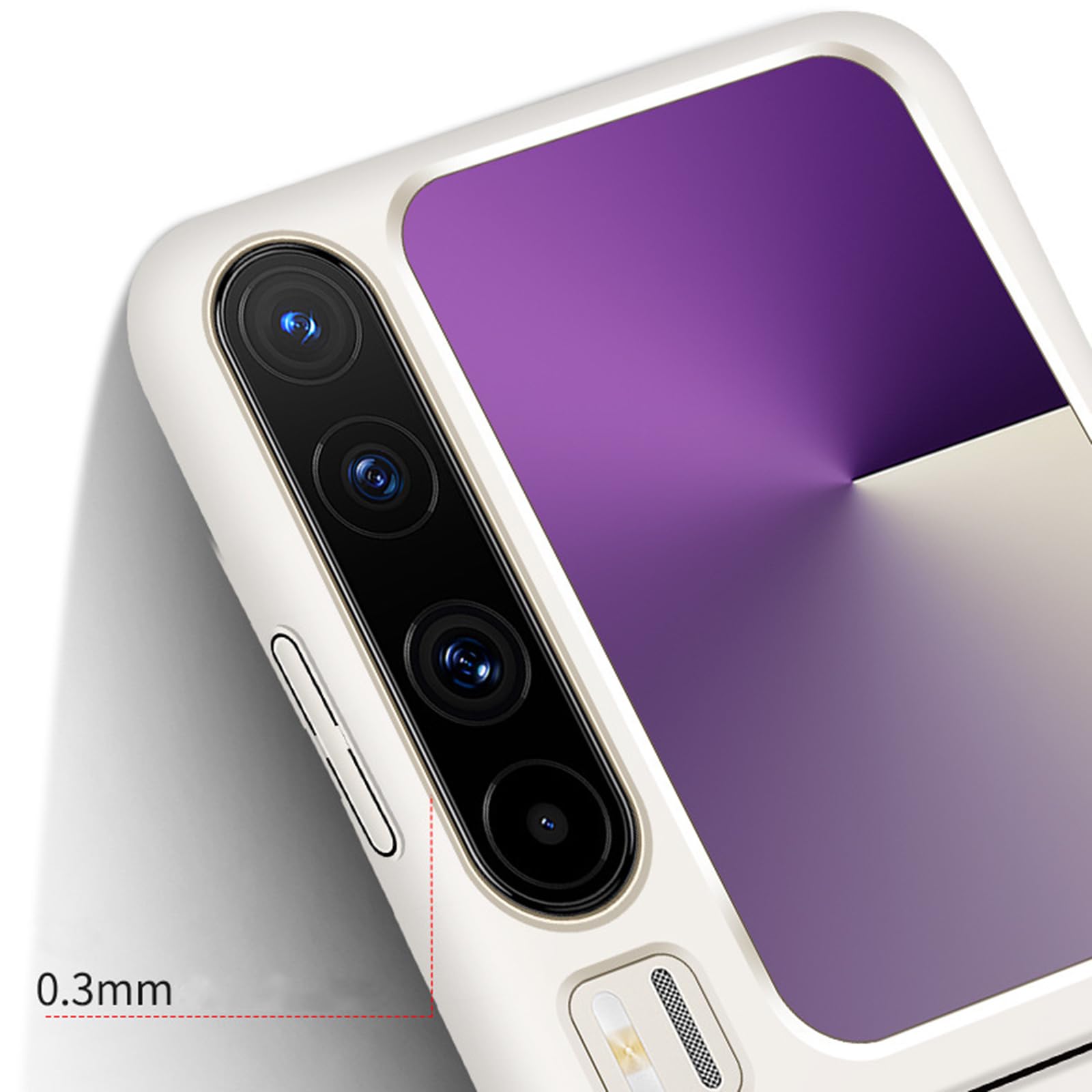 Magnetisch Hülle für Huawei Pura X, Dünne Gefrostet Hart PC rutschfeste Schutzhülle Unterstützt Drahtloses Aufladen Handyhülle,Schwarz,Pura X