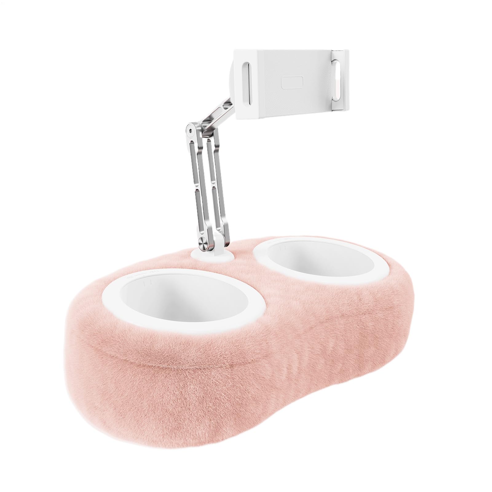 Soporte para Tablet en Cojín Soporte Móvil Para Escritorio | Soporte Giratorio para Tablet en Cama Sofá Escritorio, Sujetador Antideslizante para Smartphone