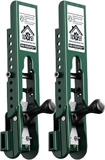 2Piece Cements Board Mounting Systems Adjustable Increments Reveal Gauges with Sturdy Padding Installation Aid Adjustable Siding Reveal Gauges