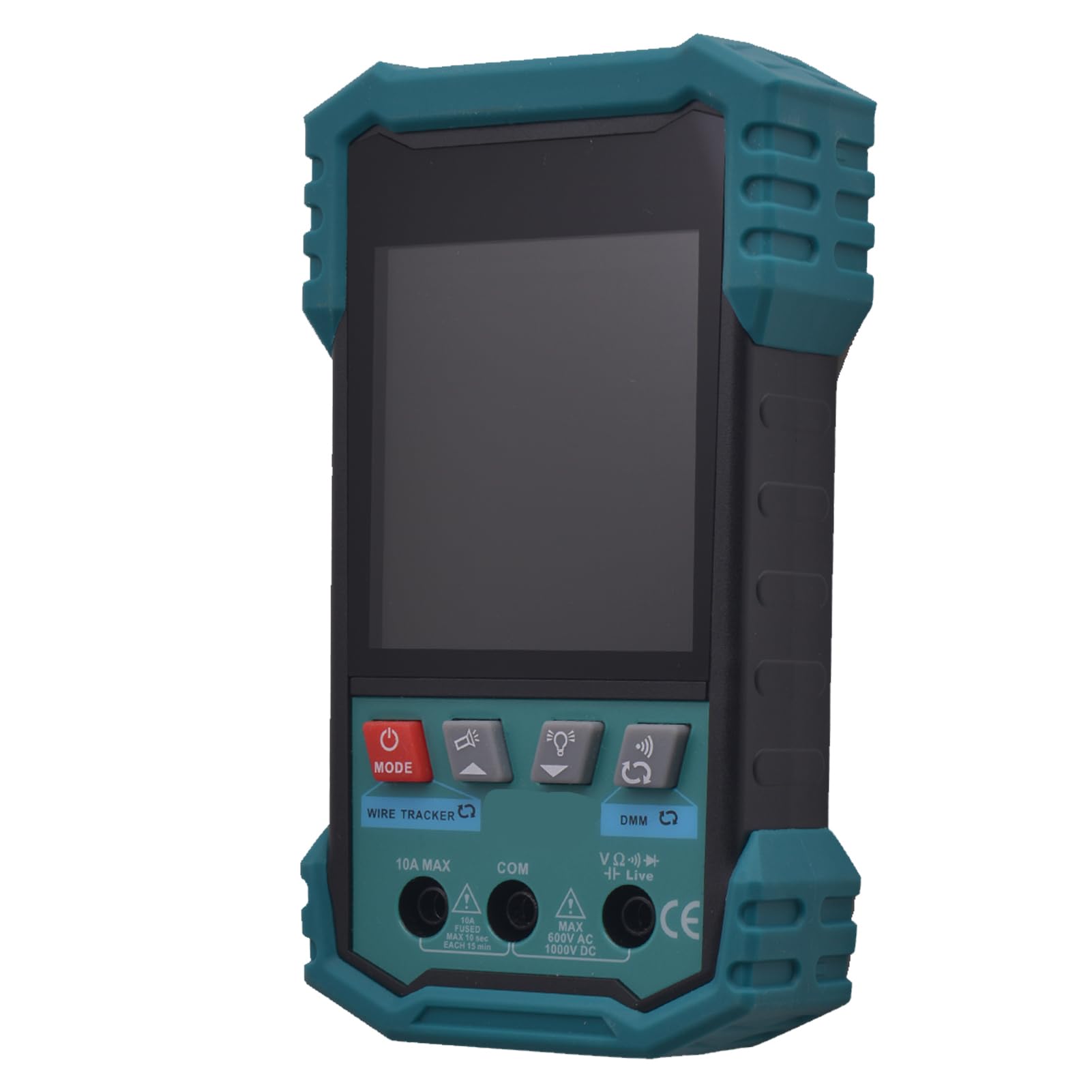 Wakects Tester per Cavi di Rete, Tracciacavi Digitale con Test PoE e Multimetro, Misurazione della Lunghezza del Cavo da 2,5 a 400 M, NCV e Torcia per Installatori di Elettricisti (ET623)