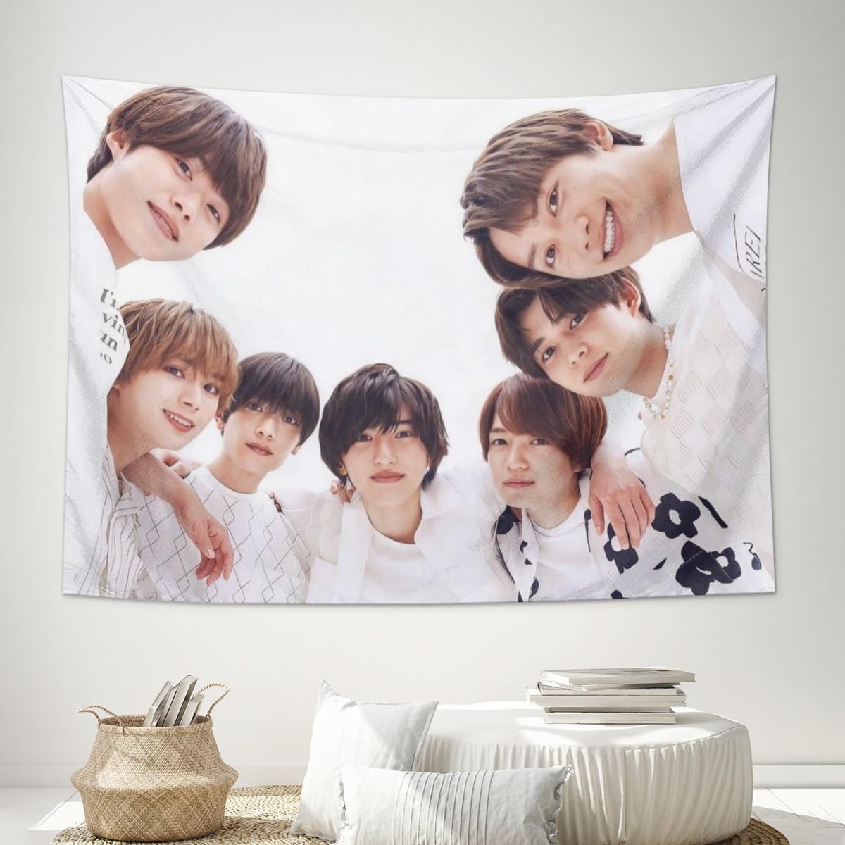 Amazon.co.jp: なにわ.男子 なにわだんし なにふぁむ タペストリー  