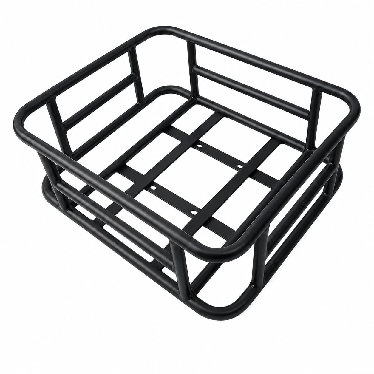 ESKUTE Cesta trasera para bicicleta eléctrica compatible con C100 Plus y C202, cesta trasera grande de metal para equipaje, compras diarias