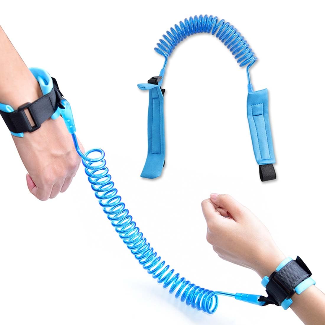 Guinzaglio Antiperso Bambini 1 Pezzo Blu 2M Bracciale Sicurezza Portatile