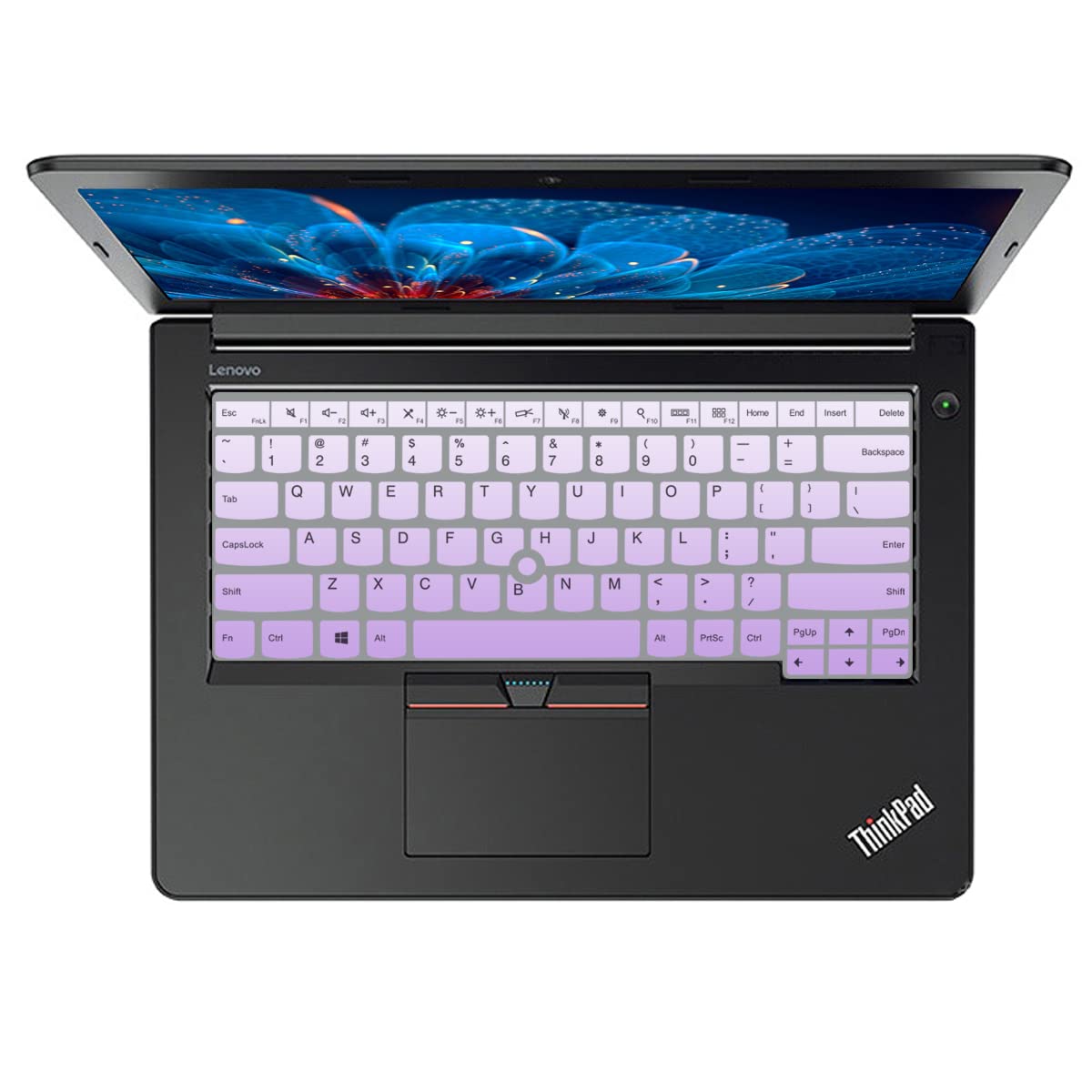 Justec Premium Keyboard Protector Cover Fit for 2021 Lenovo Thinkpad E490 E485 E480 E475 E470 E470c T470 T480 T480S T490 T490S - Gradient Pink (B09J2S5Q9H) Amazon Price History, Amazon Price Tracker