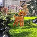 1. **Diseño realista**: Hecho de acrílico de alta calidad, estas estacas de jardín cuentan con diseños de animales realistas que encantan a cualquier espacio al aire libre.