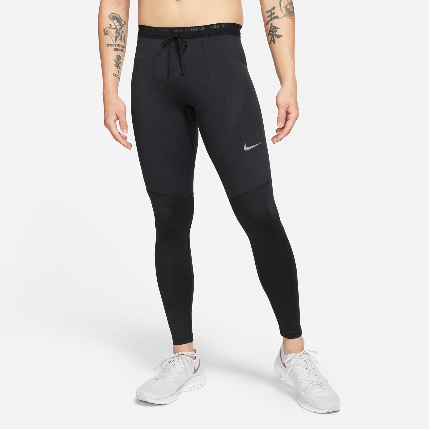 Nike Men Phenom Elite Running Tights (Small, Black)