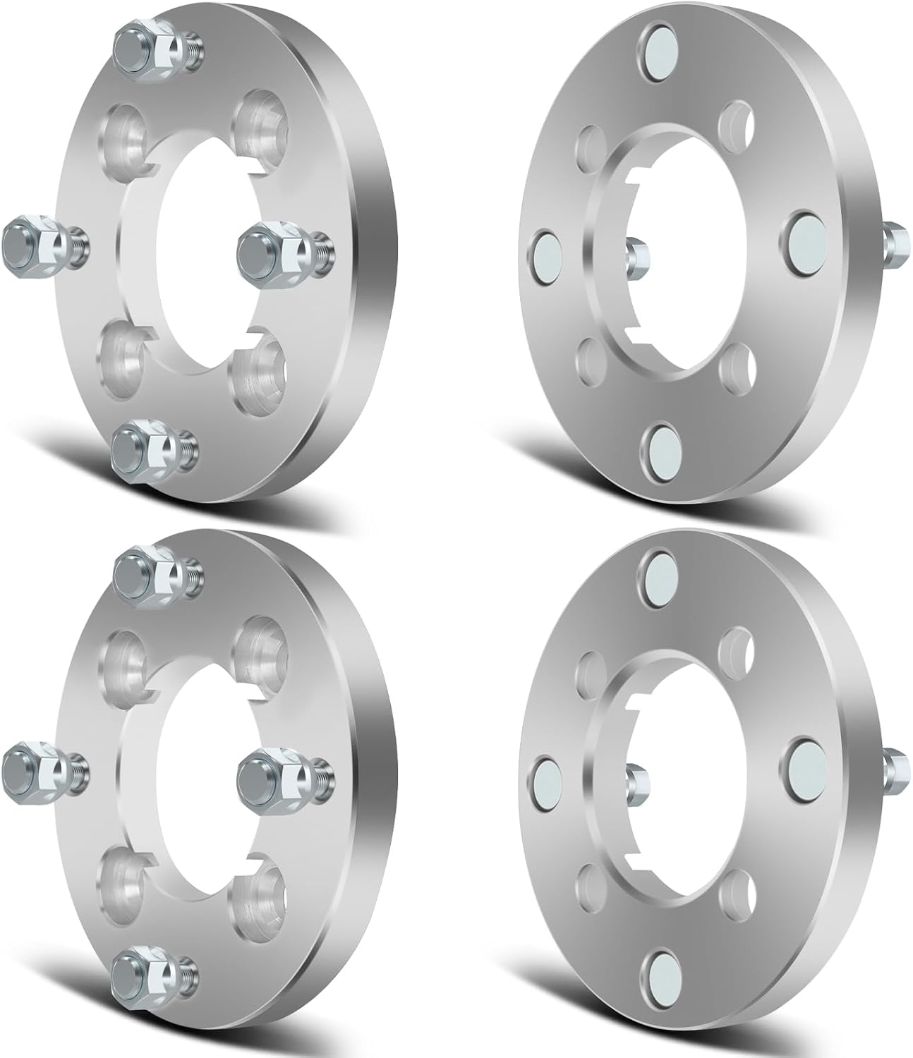 SCITOO 4X 4 Lug Wheel Spacers Adapters 4x110 to 4x137 10x1.25 74 3/4" Compatible with Foreman 450 400 500 for FourTrax 300