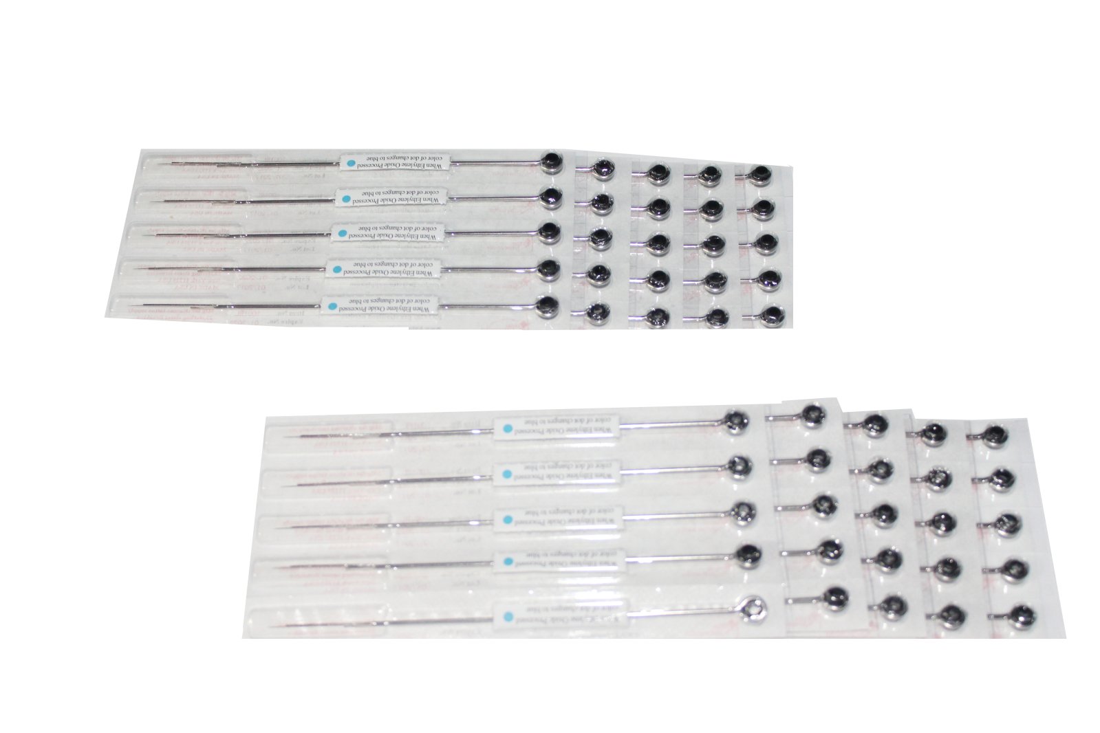 Mumbai Tattoo Needles 5M1,7M1,9M1,9M2,7M2 Red Mix Box Disposable Magnum Liner, Magnum Shader With Nipple (Pack of 50)-picture-39