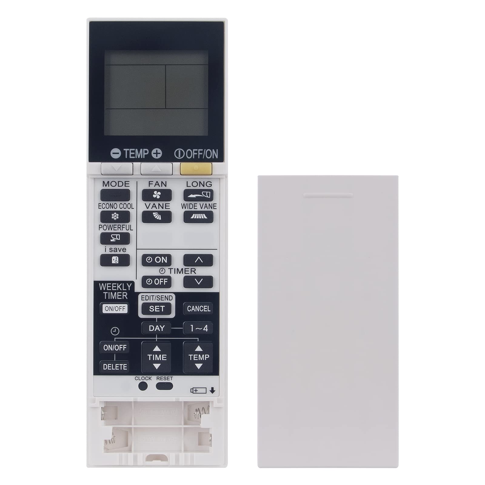 Telecomando Universale Per Condizionatore Mitsubishi Compatibile Con MSZ-SGH13VA, GE35VA, 09UN, 12UN, GA24NA E Molti Altri - 2