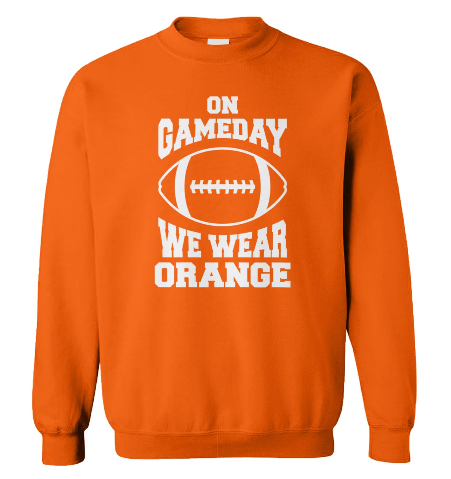 On Gameday We Wear - Football Team Colors Unisex Crewneck Sweatshirt